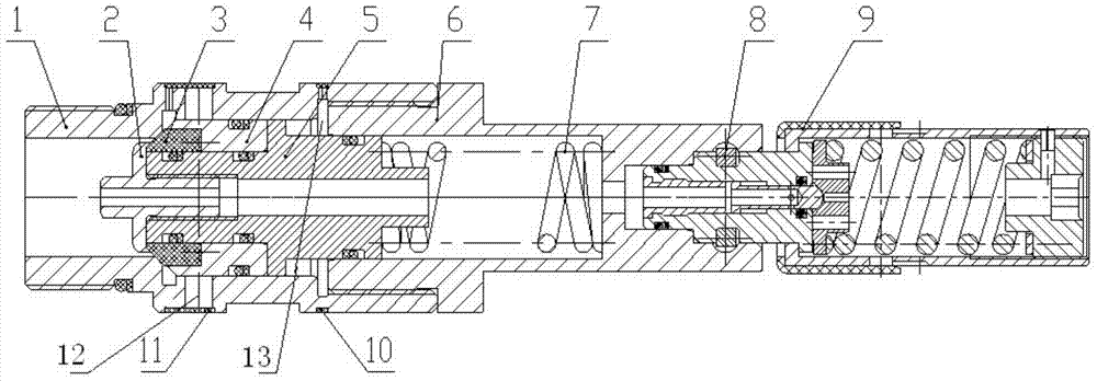 Two-stage opening type large-flow-rate safety valve