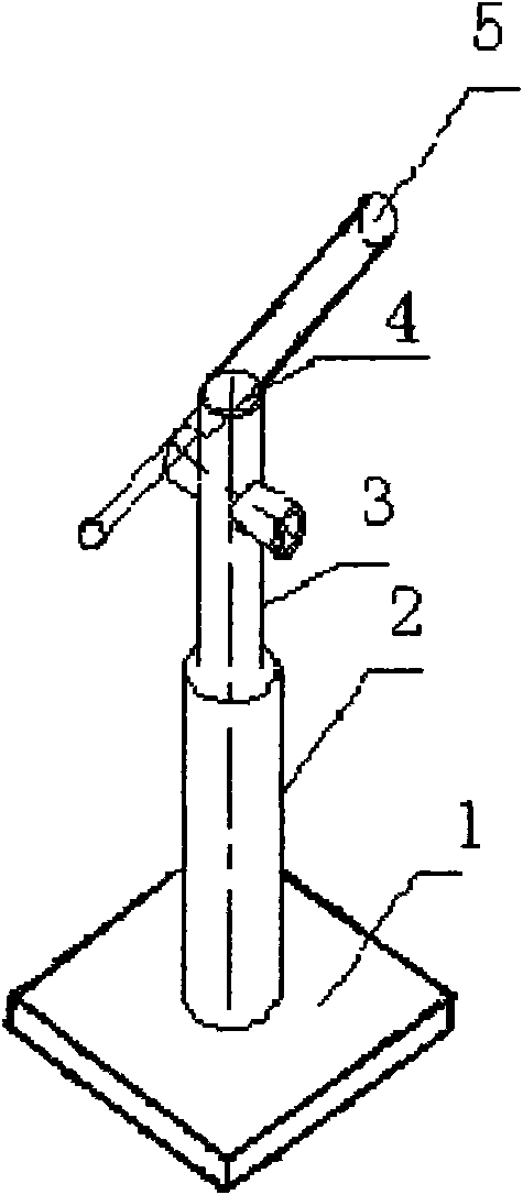 Placing device for high-pressure gun in ore pulp pipe delivery