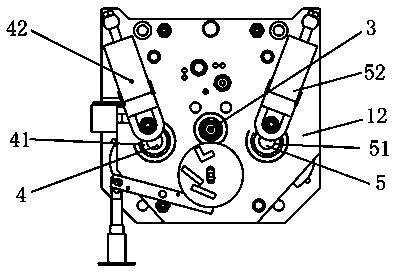 Operating mechanism used for three-station switch