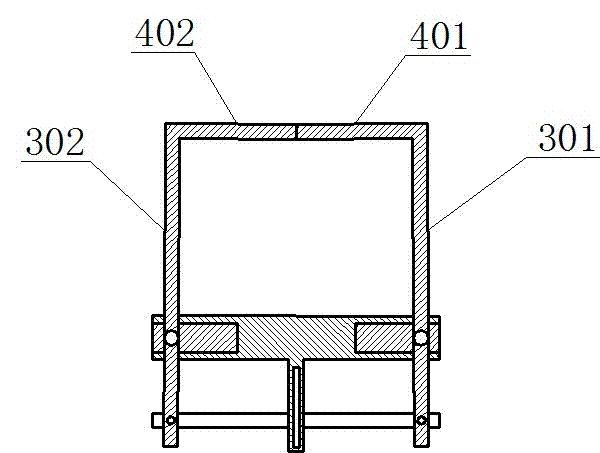 Method for collecting rubbish by using sliding deformation wide-mouth cleaning device