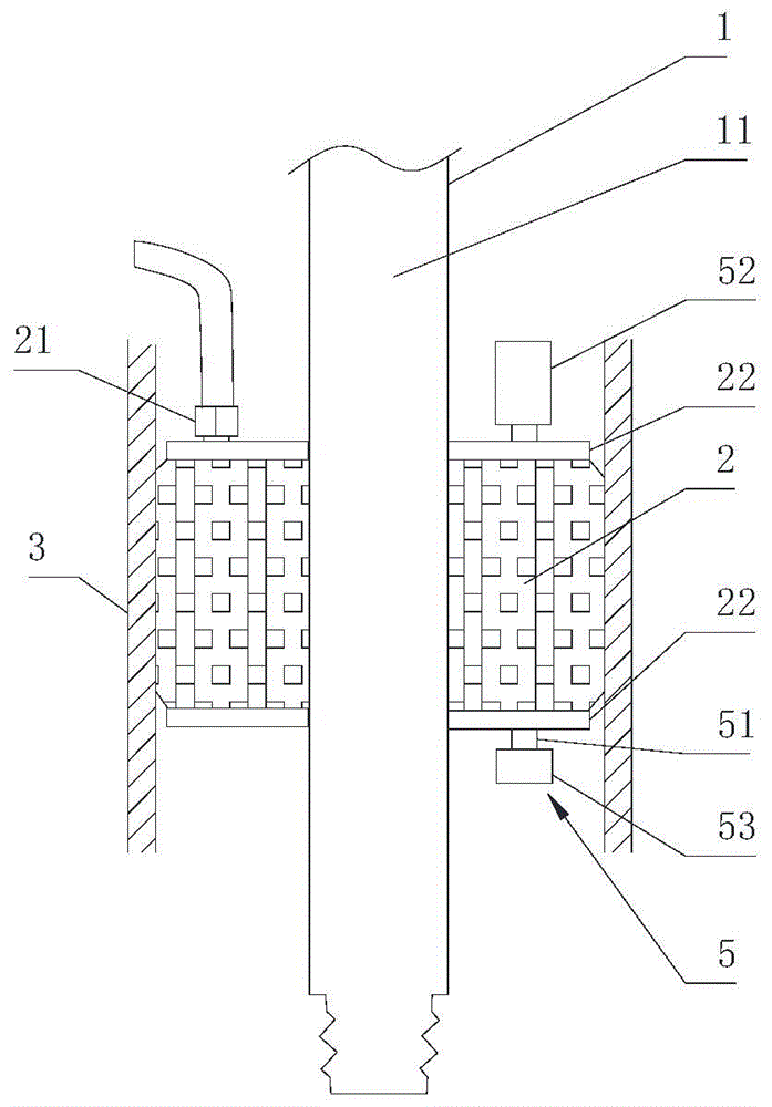 Ventilating method and equipment for air pressure maintaining for drilling in mine rescue