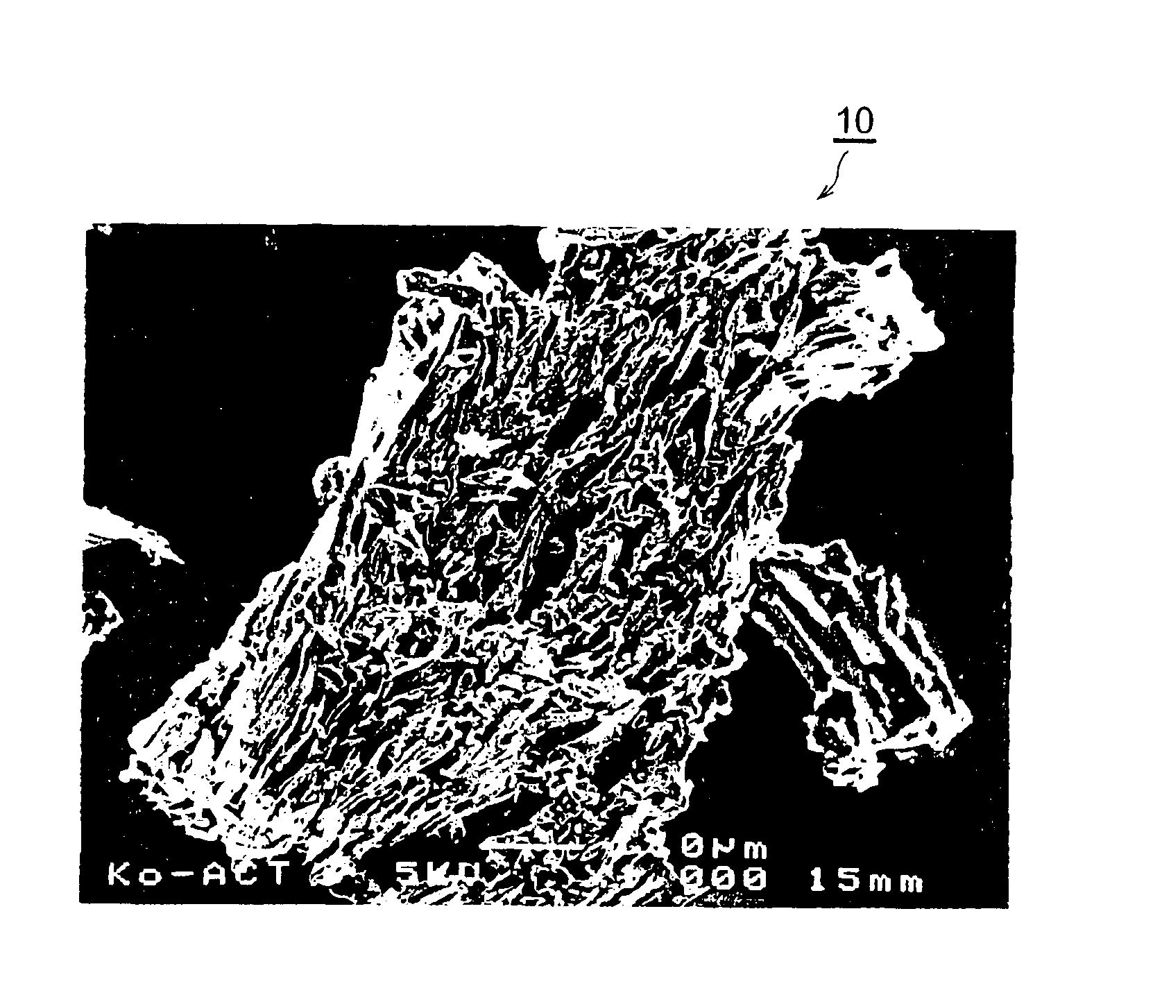 Raw material composite for carbon material used in electric double layer capacitor, manufacturing method of the same, electric double layer capacitor, and manufacturing method of the same