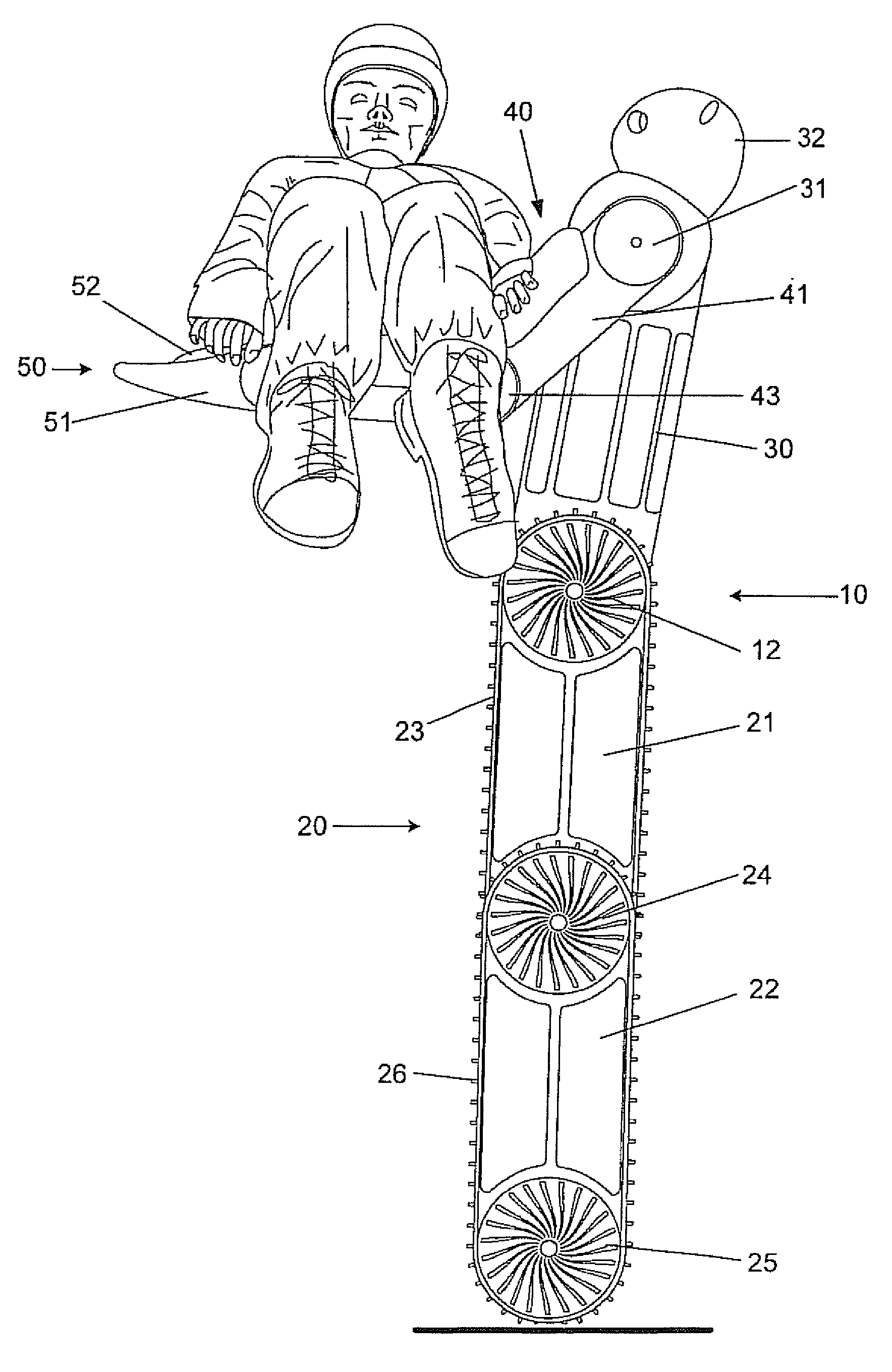 Mobile robot with arm member