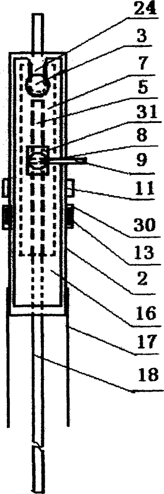 High-rise fire self-rescue escape device