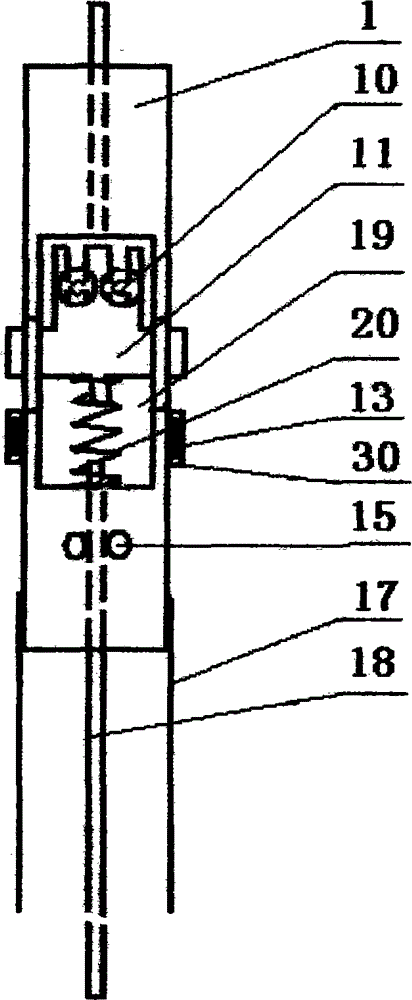 High-rise fire self-rescue escape device