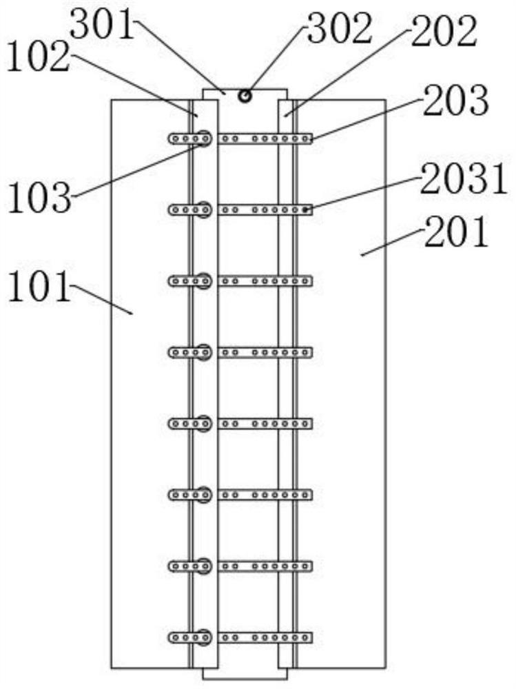 Postoperative medical auxiliary device for cardiology department