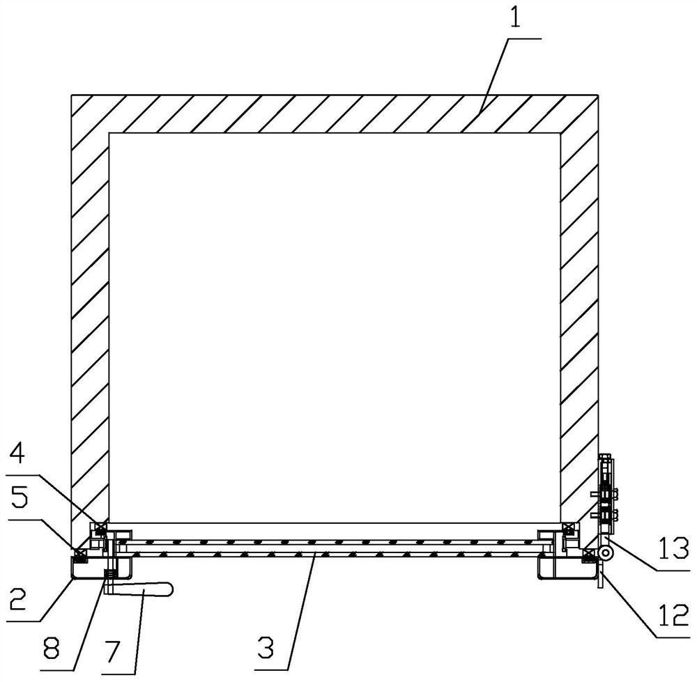 Movable sealing door for vacuum negative-pressure cabinet - Eureka ...