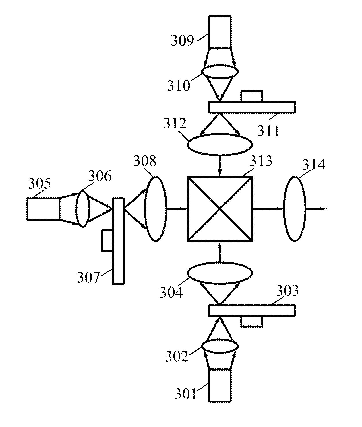 Method and apparatus for a solid state light source