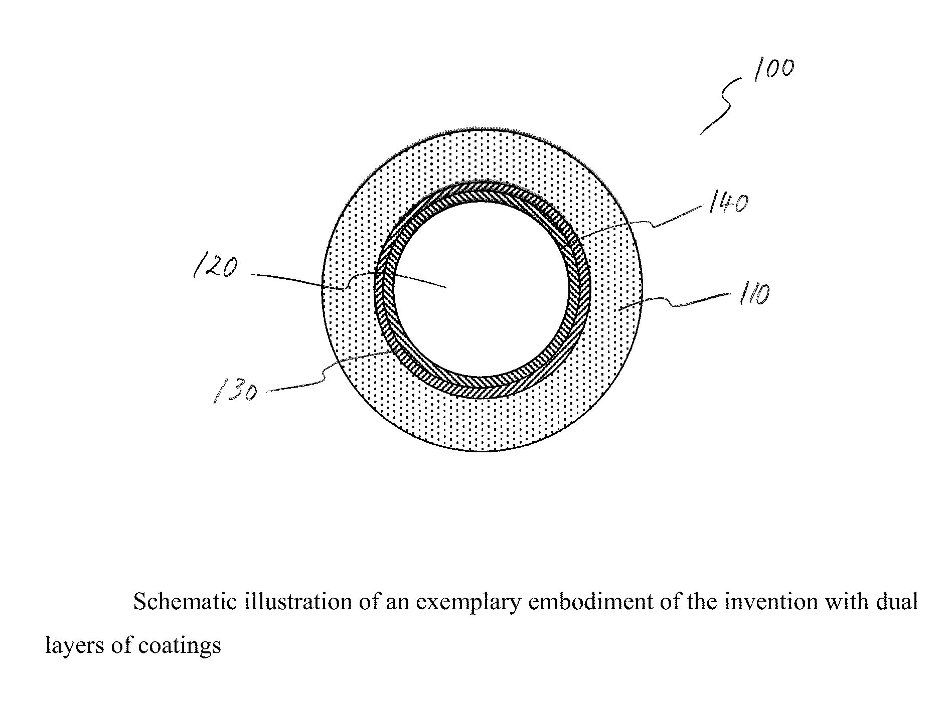 Metal components with inert vapor phase coating on internal surfaces