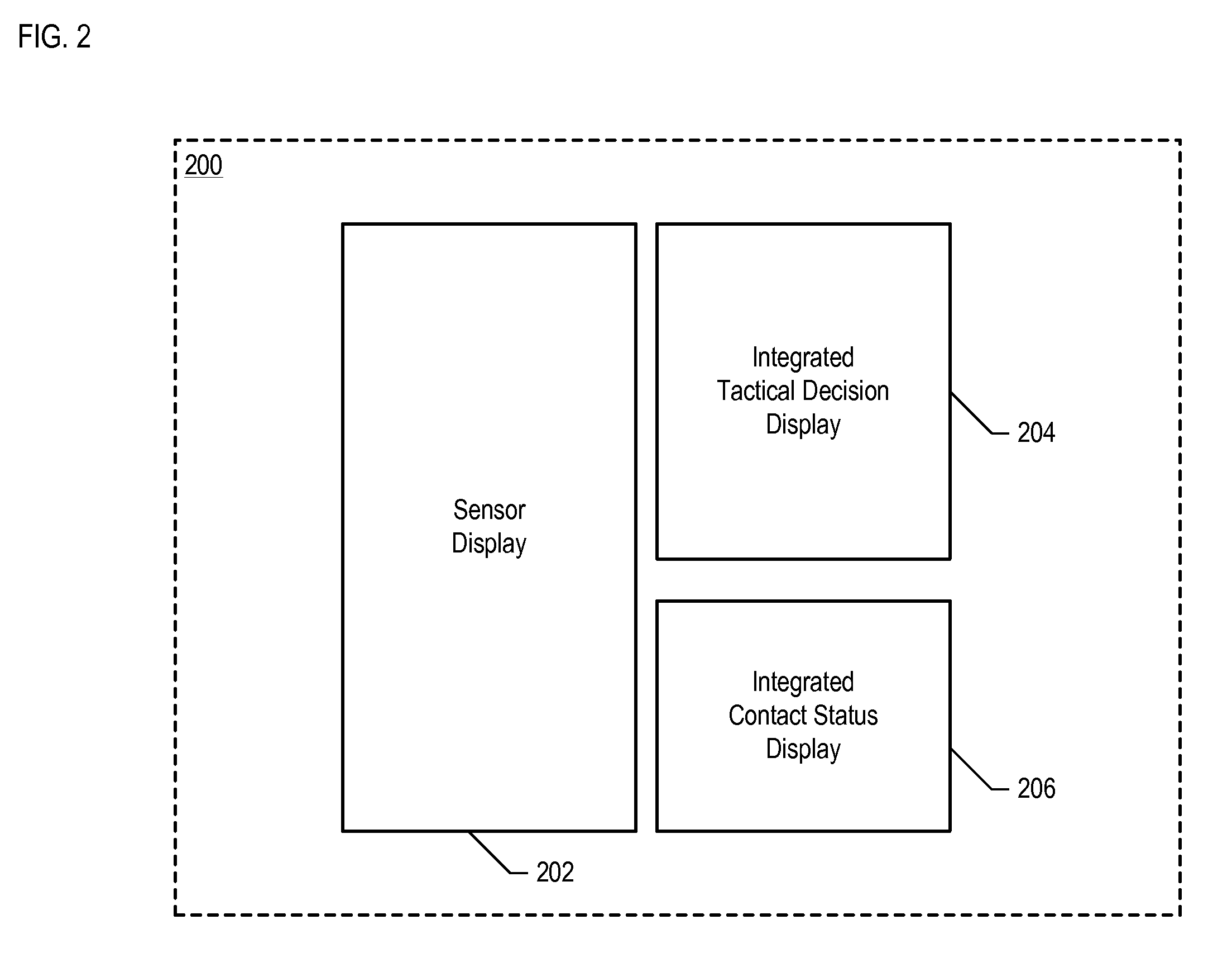 Intuitive tactical decision display