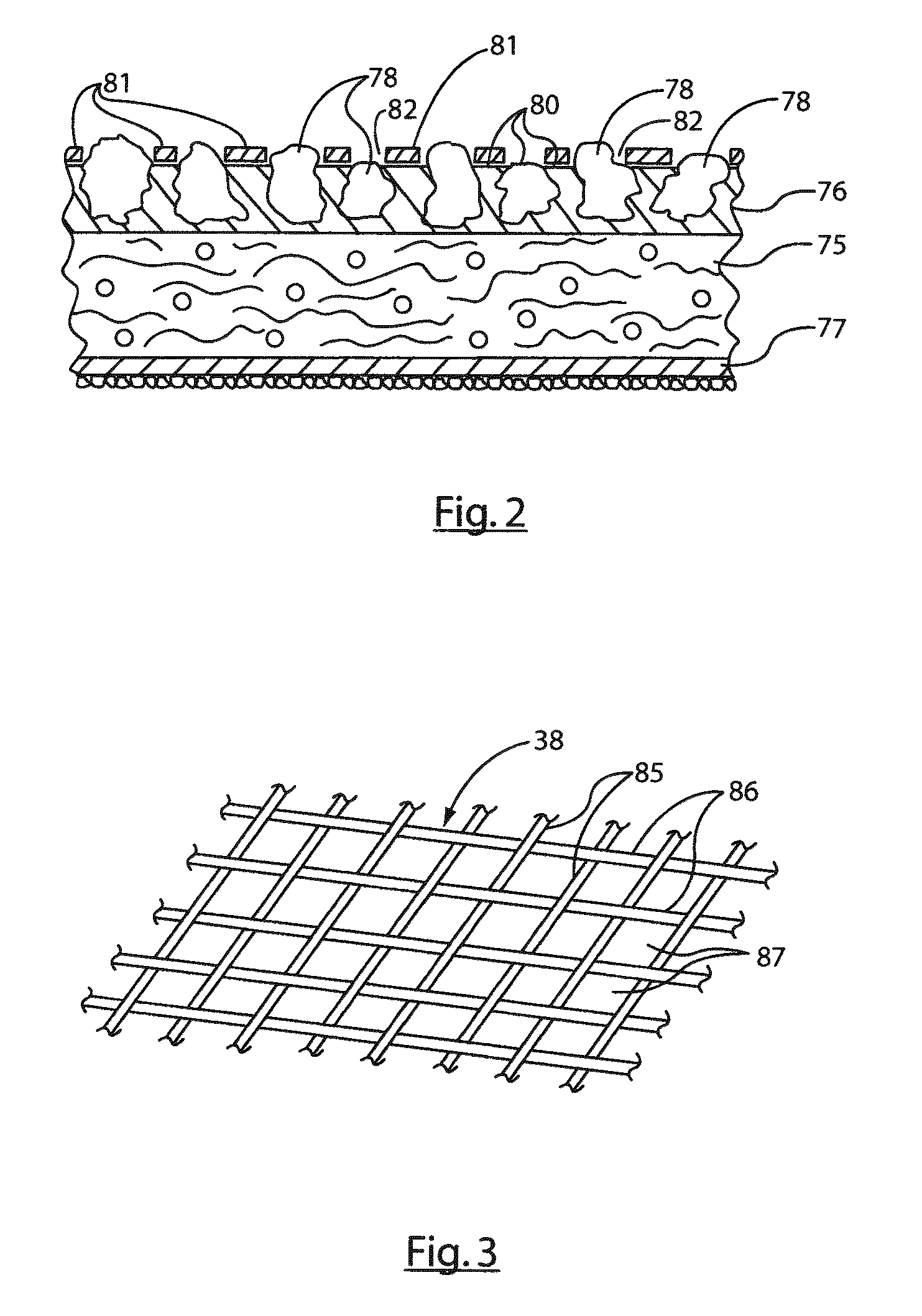 Roof covering material and method of manufacturing