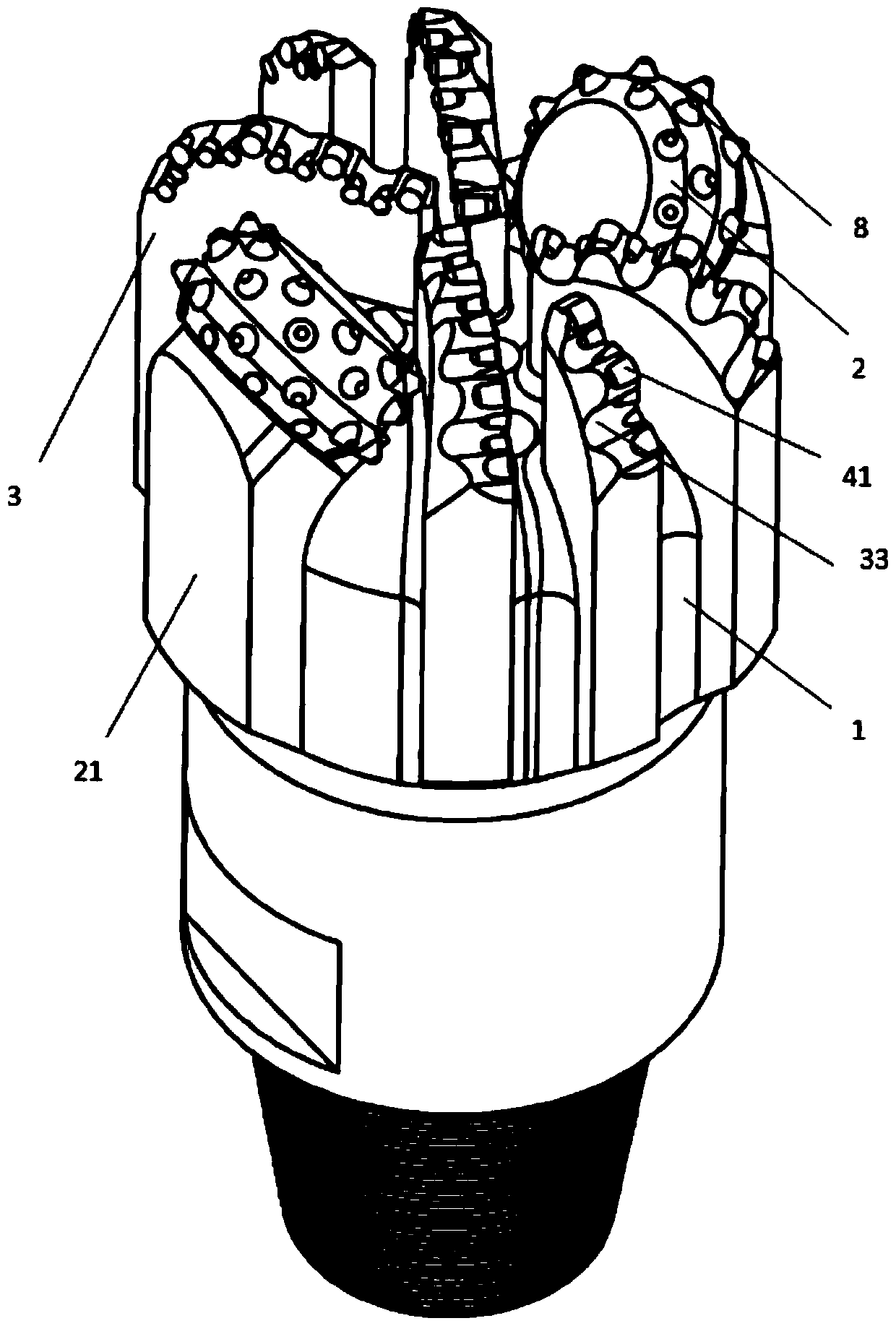 A Composite Drill Bit Suitable for Difficult-Drilling Formation