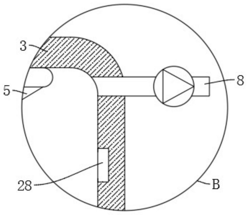 Industrial robot with multiple grabbing heads