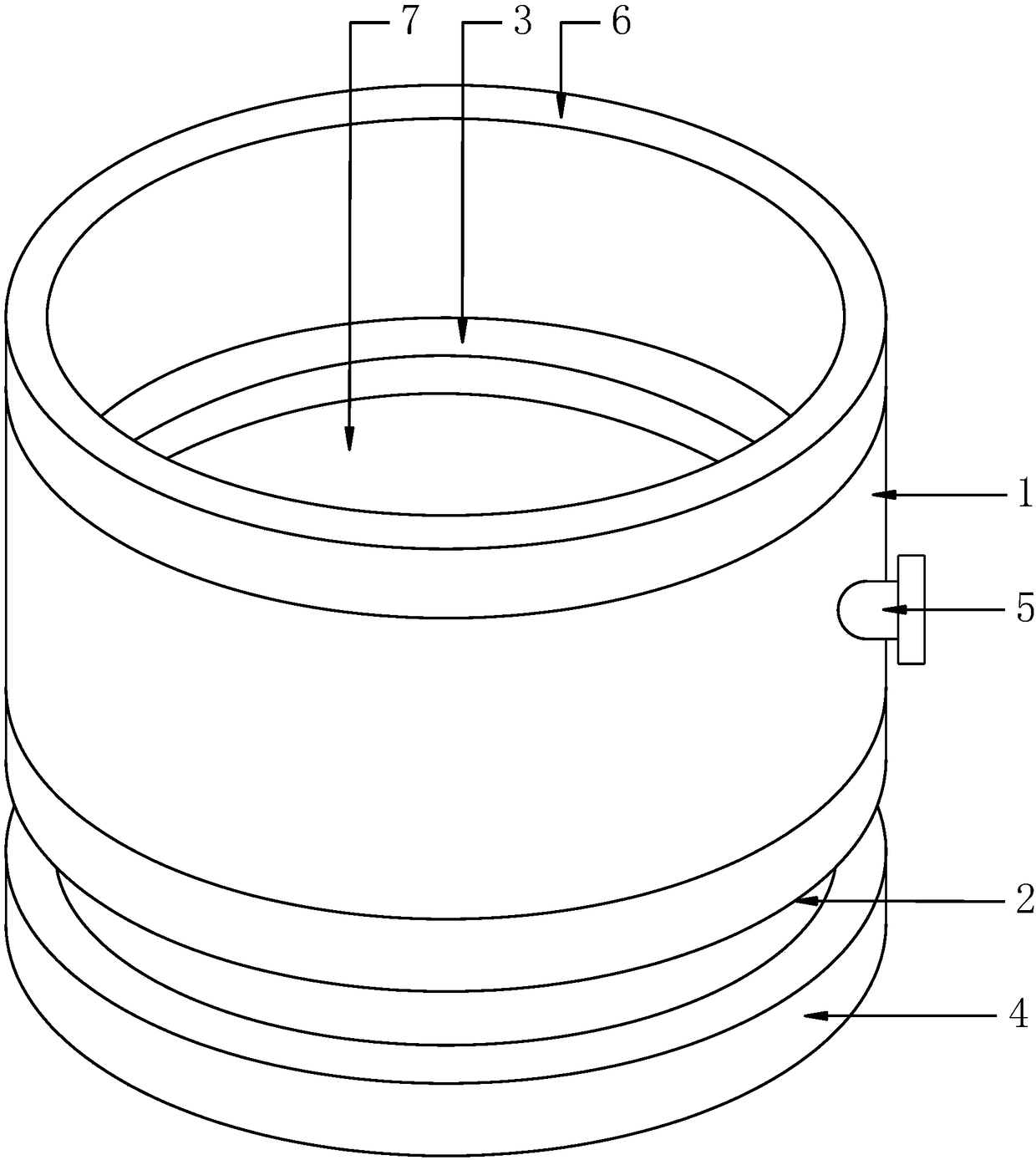 Electron microscope observation metal polishing clamp