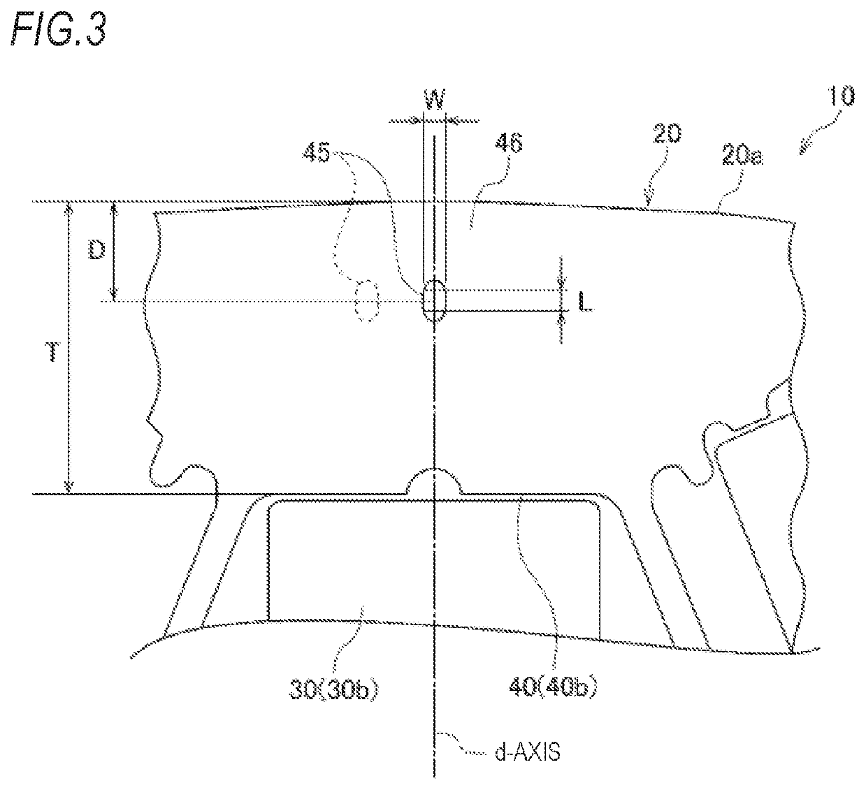 Rotor for rotary electric machine