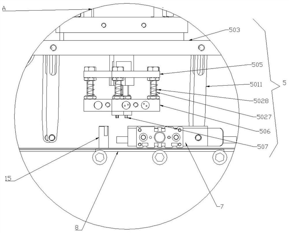 Multi-copy processing production line with modularized vertical continuous online gold stamping mechanisms