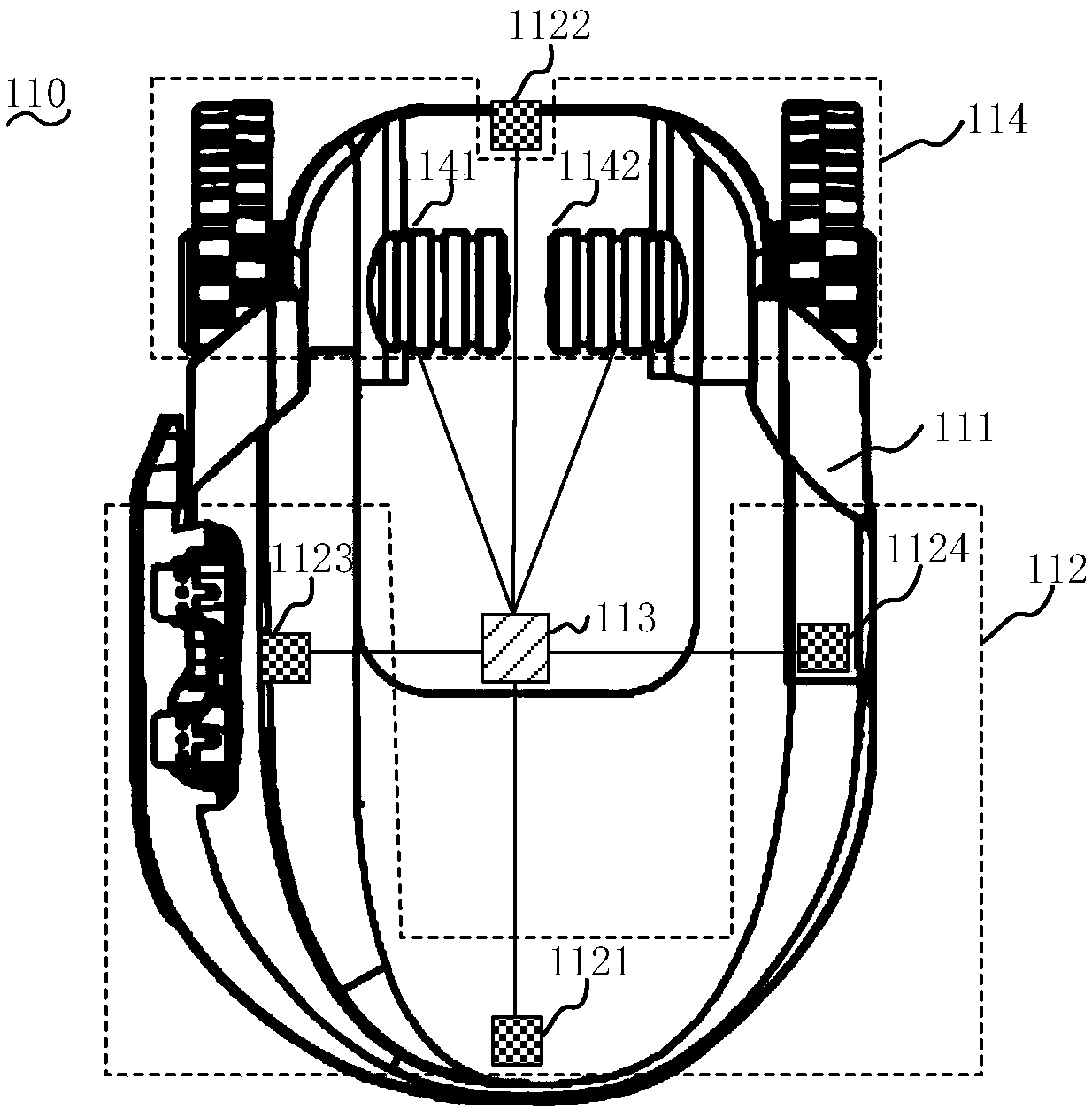 Self-moving equipment, acoustic-magnetic boundary device and automatic working system