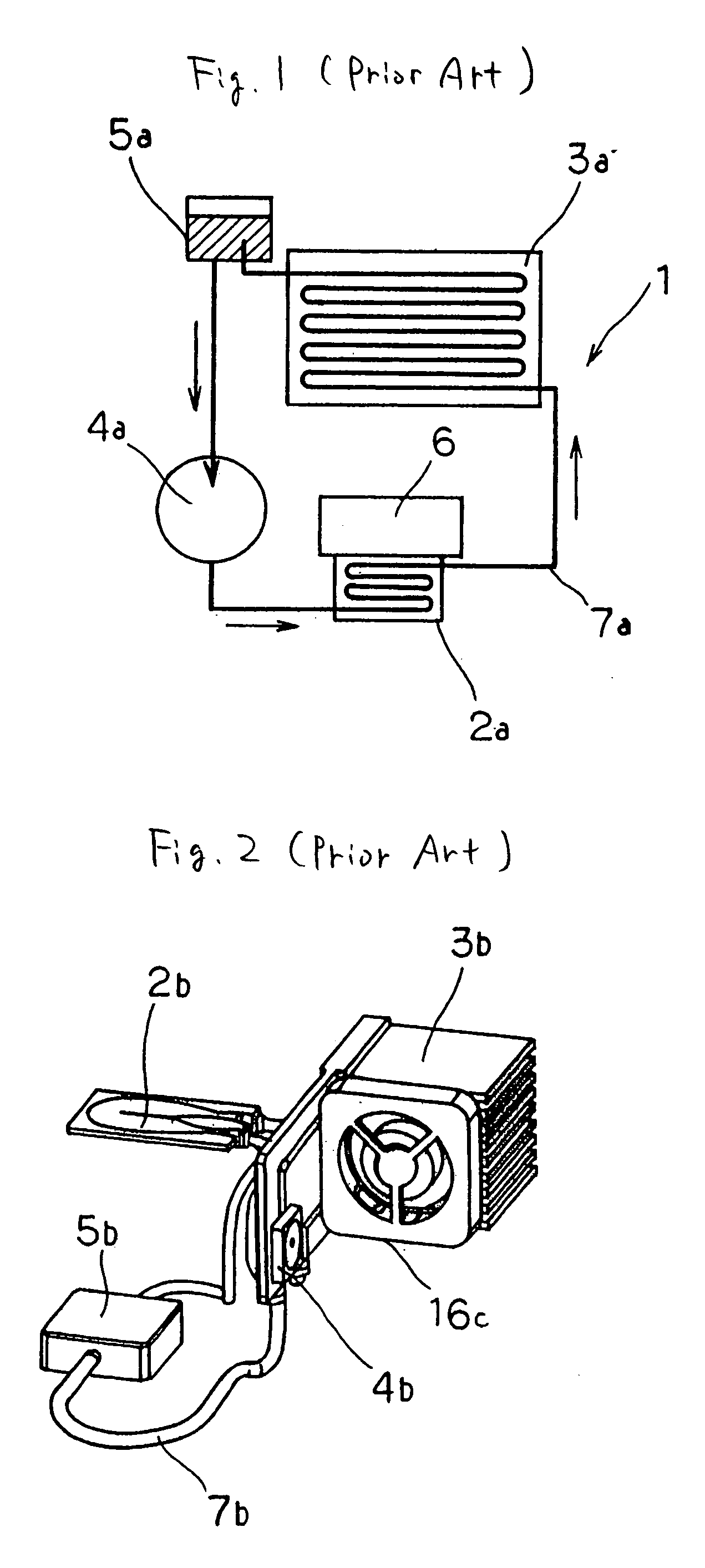 Circulation-type liquid cooling apparatus and electronic device containing same