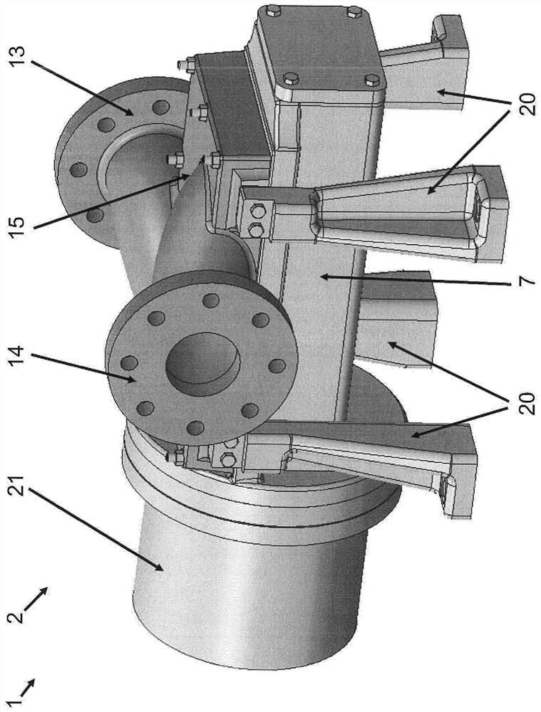 Horizontally split screw shaft pump