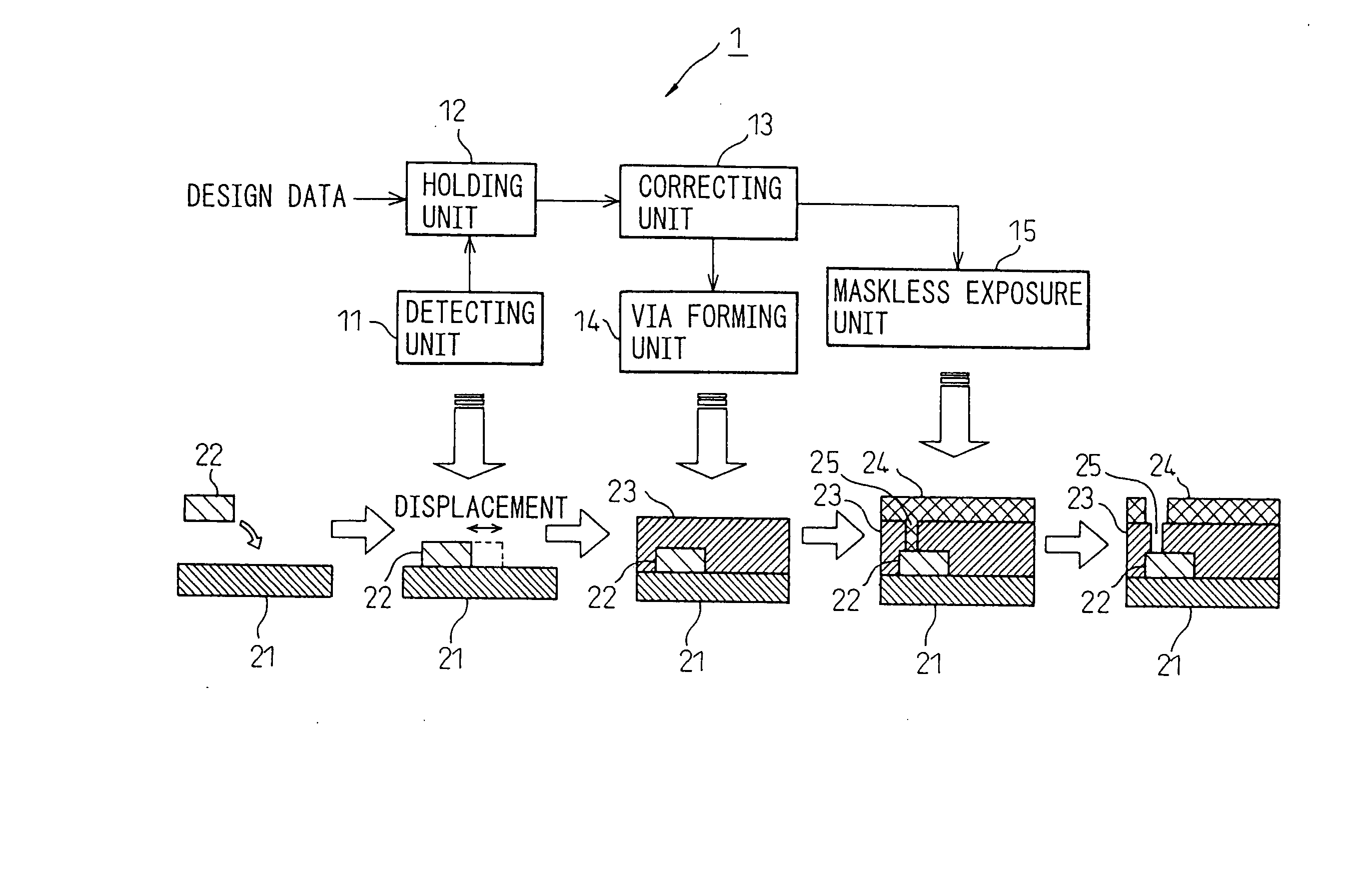 Component-embedded board fabrication method and apparatus for high-precision and easy fabrication of component-embedded board with electronic components embedded in wiring board