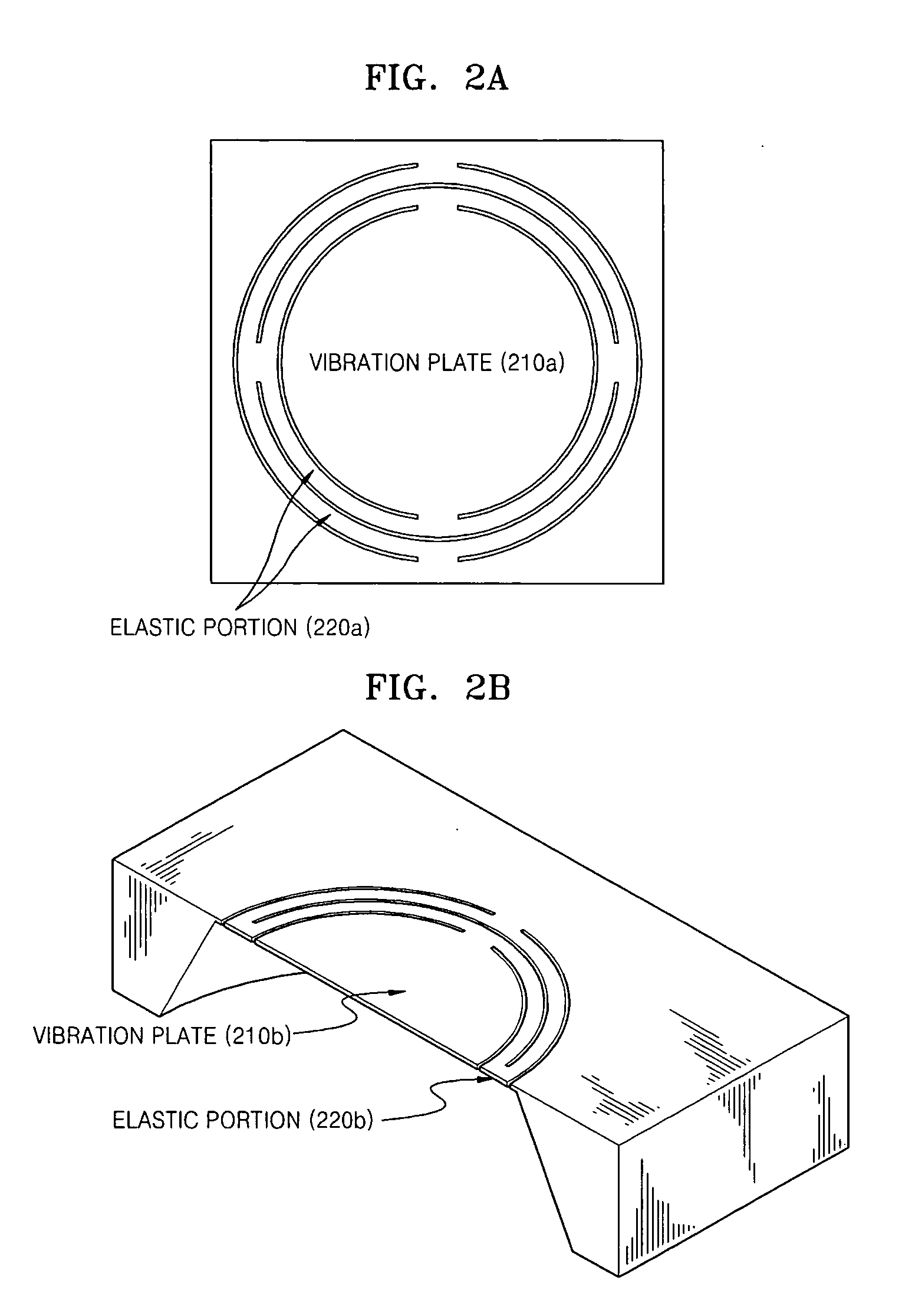 Microphone and speaker having plate spring structure and speech recognition/synthesizing device using the microphone and the speaker
