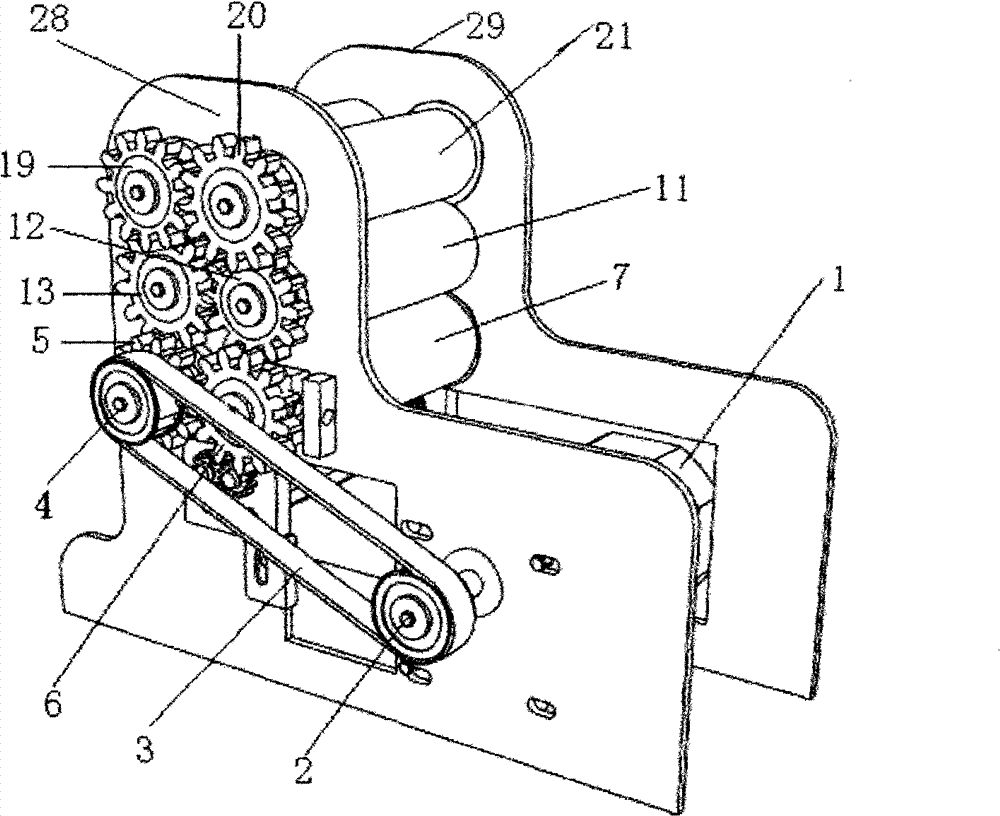 Method for processing soft-surface noodles and noodle processing machine