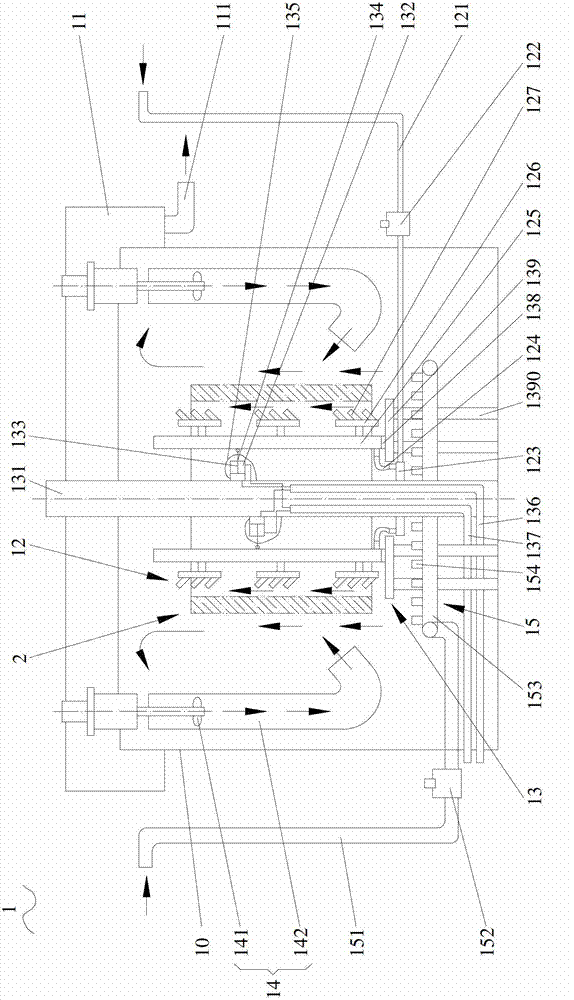 Method for controlling flow fields in quenching water tank of large cylindrical workpiece