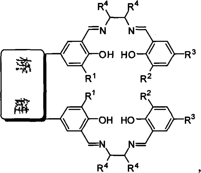 Bridged bis-Schiff-base-titanium complex, and synthesis method and application thereof