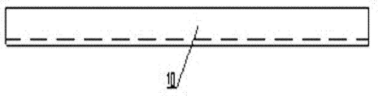 Vertical spray quantity distribution test device and test method thereof