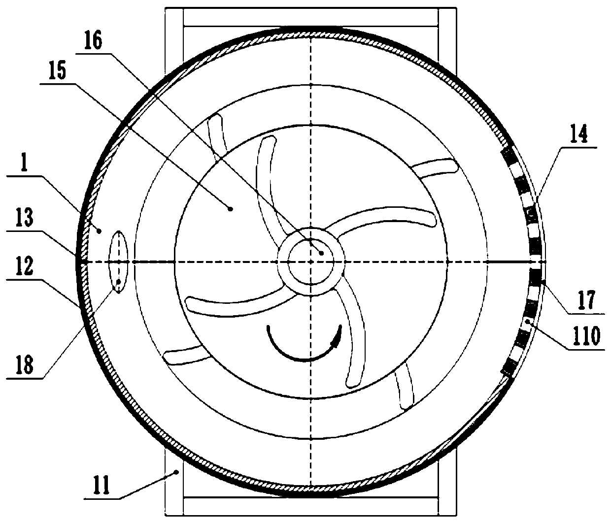 Disintegration repairing device for making high quality sand and stone from construction waste