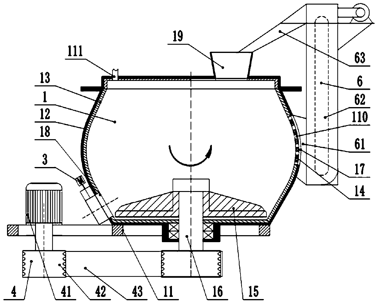 Disintegration repairing device for making high quality sand and stone from construction waste