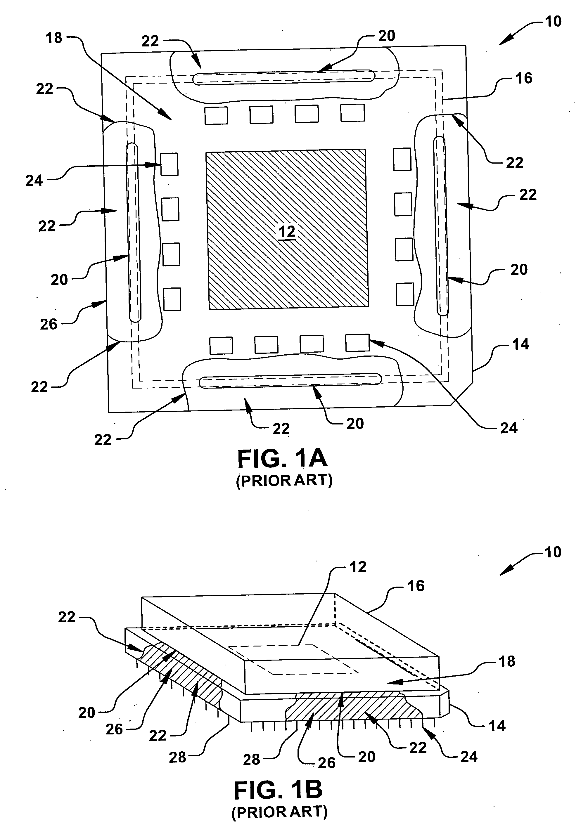 Semiconductor device having resin anti-bleed feature