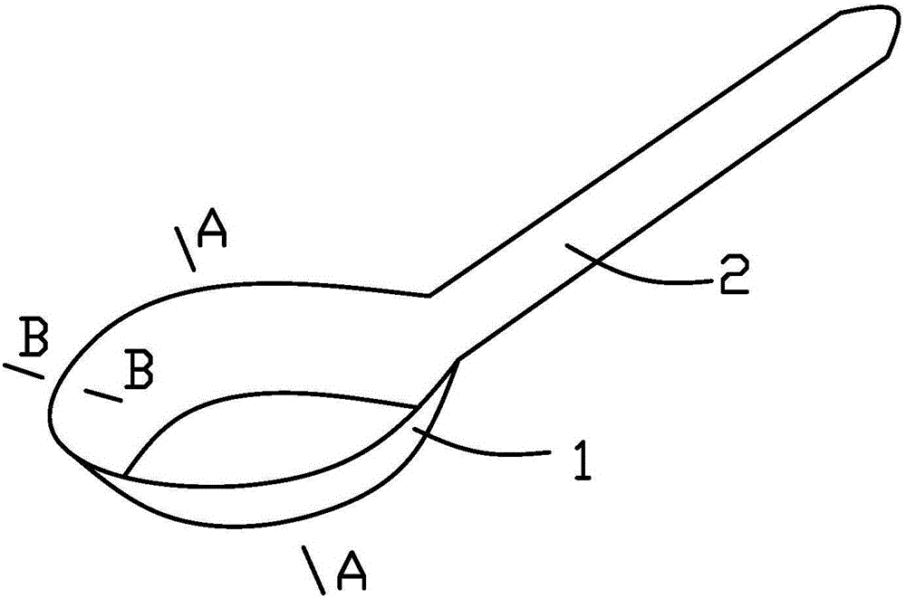 Temperature sensing spoon