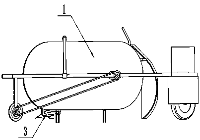 Circulating automatic tipping bucket sweeper