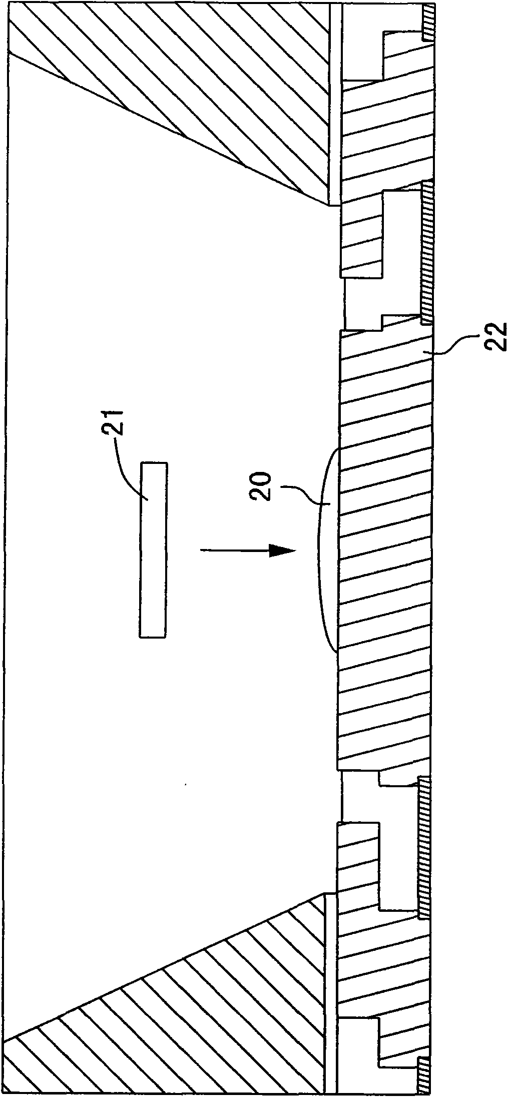 Method for forming die bonding connection structure of reflective LED at low temperature