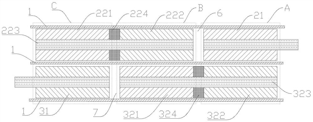 Battery cell with laminated structure and high-voltage lithium battery