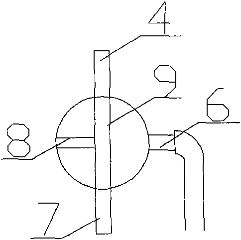 Tee-joint siphon apparatus