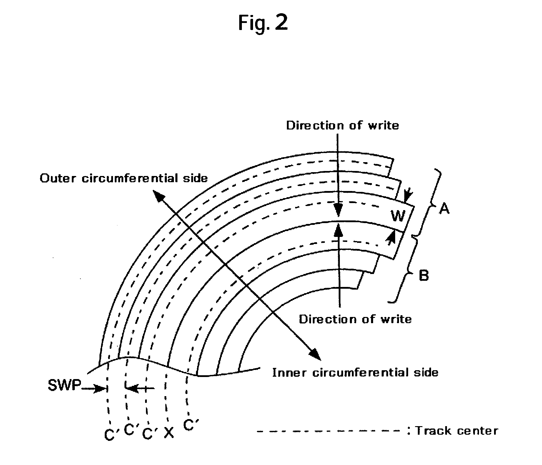 Disk drive with enhanced storage capacity increase ratio
