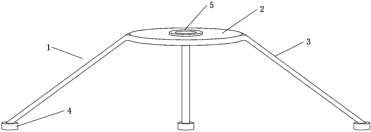 All-directional feeding device for fishpond