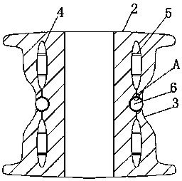 A roller fairlead with cable maintenance function