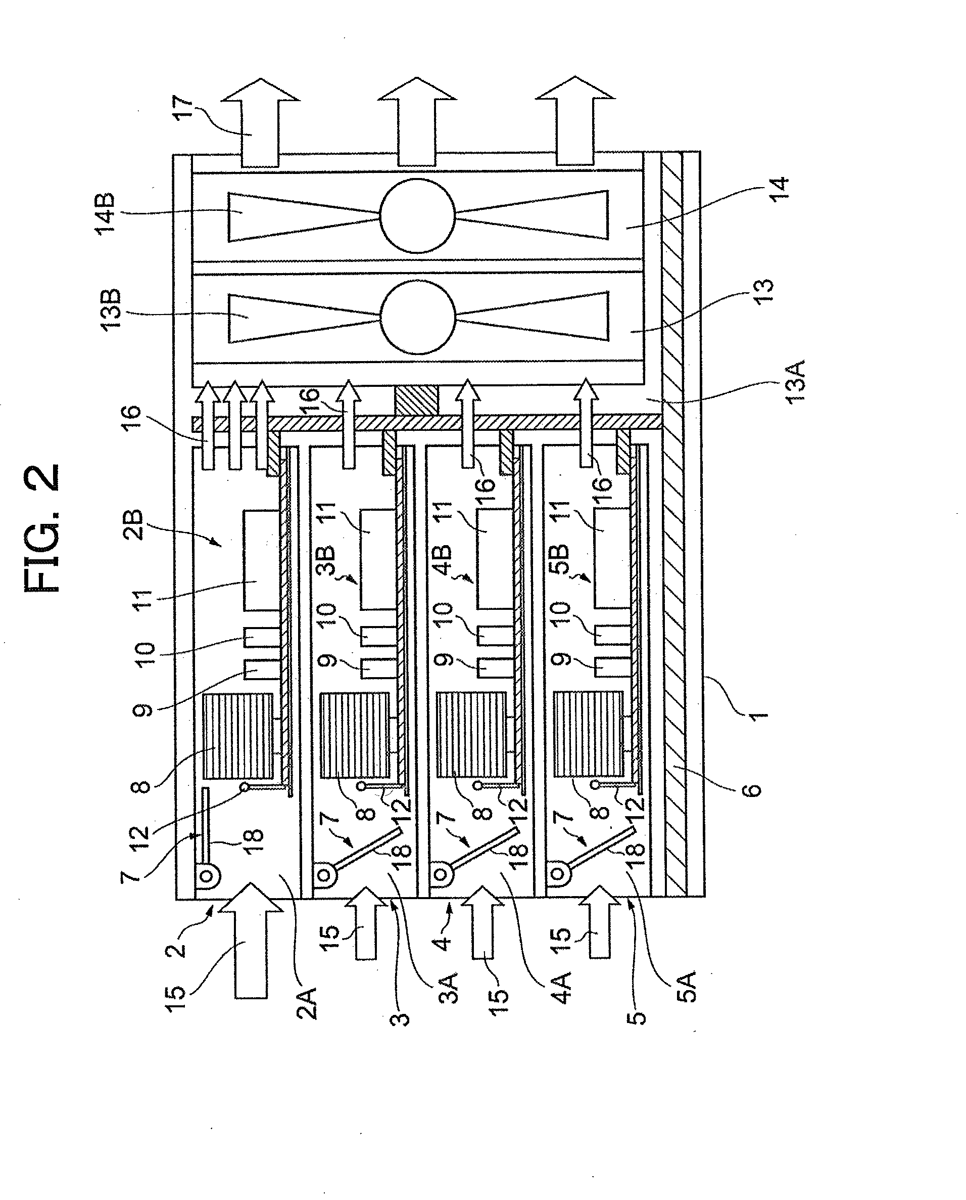 Cooling system for electronic device