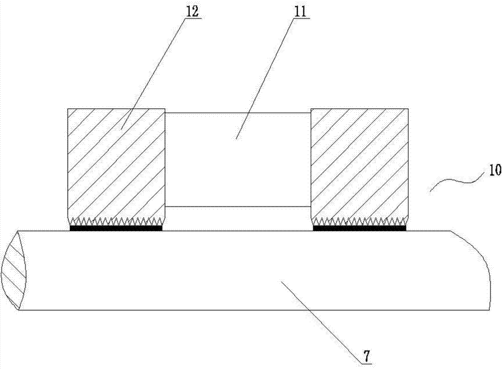 Impeller main shaft sealing device for ocean current energy power generation system