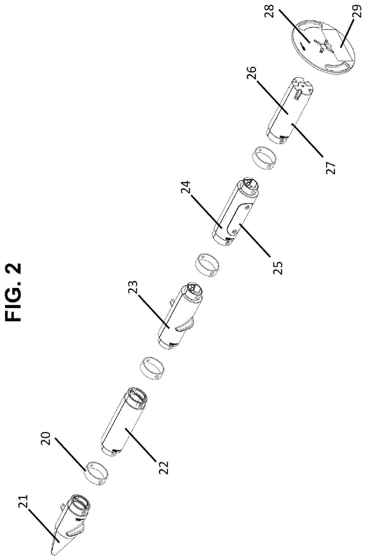 Device and Method for Remote Monitoring the State of Grains Stored in All Types of Silos