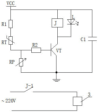 Online degassing device for ion chromatograph