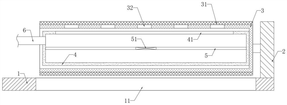 Non-woven fabric melt-blowing processing method based on double-roller receiving device
