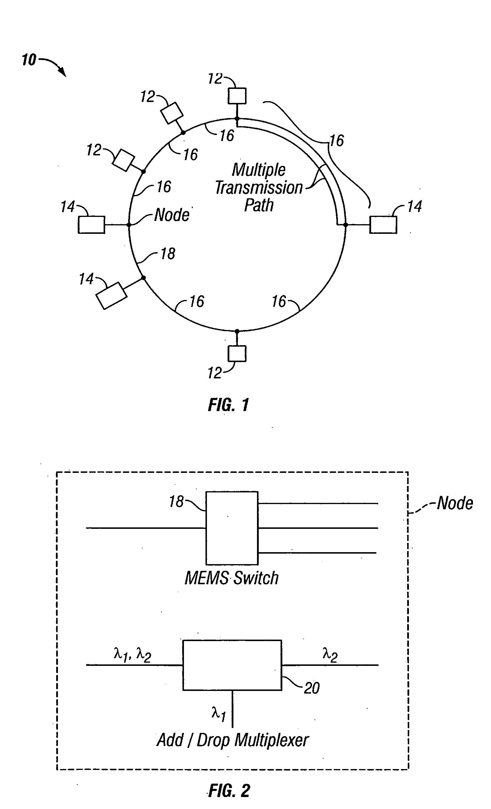 Method and apparatus for multiplexing in a wireless communication infrastructure