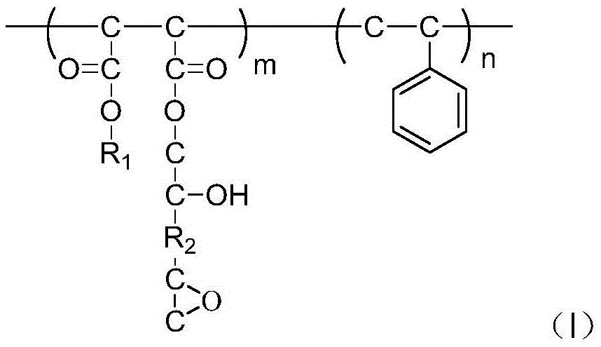 Epoxy-modified maleic anhydride copolymer prepolymer and its resin composition, preparation method and application