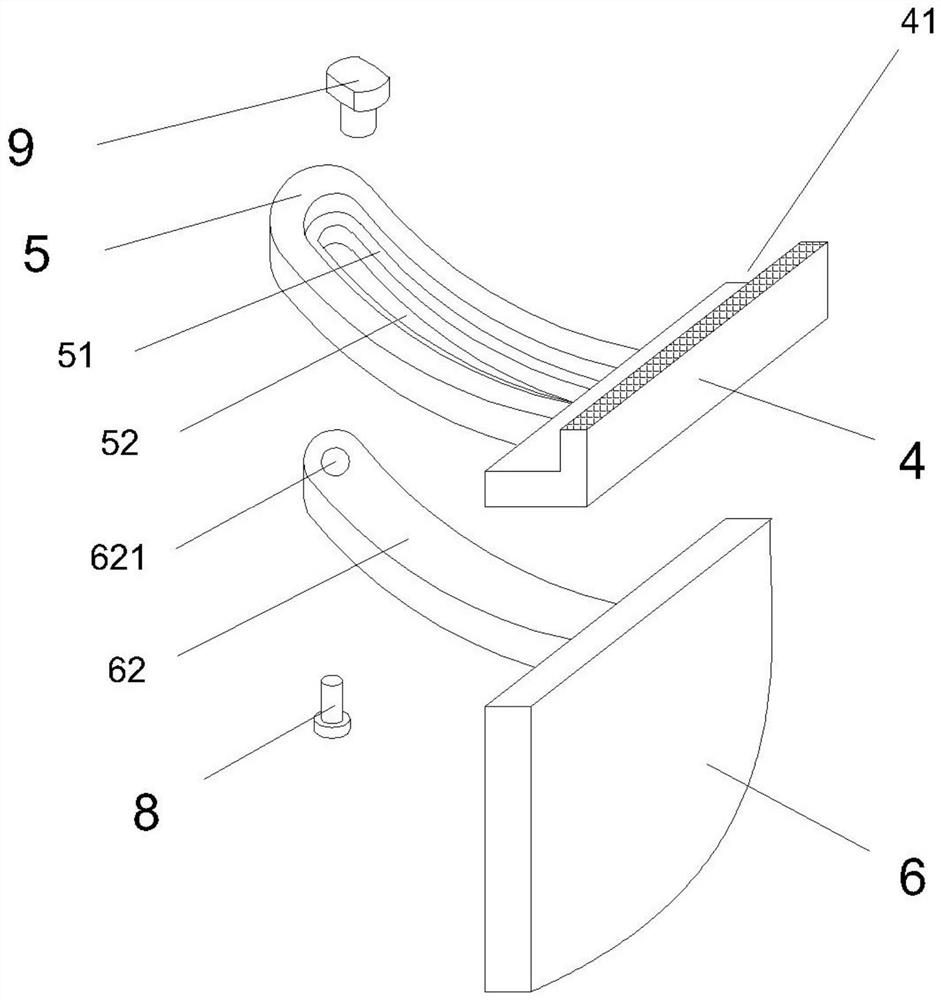 A safety protection device applied to ships