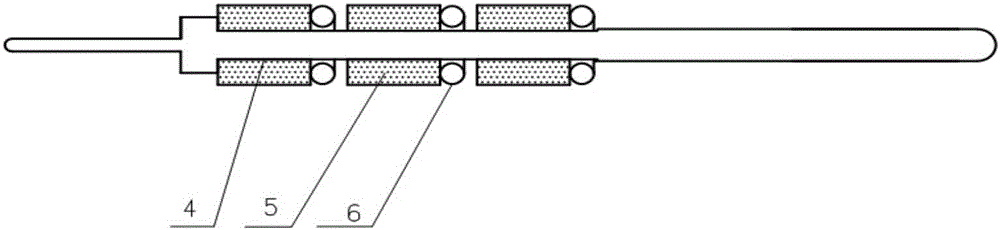 Detachably hermetically-sealed connector