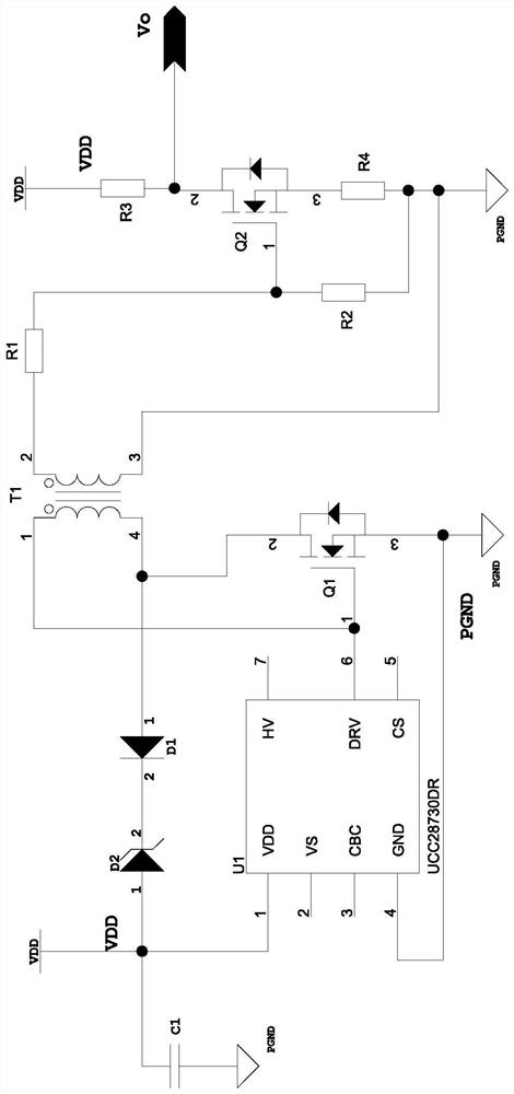 Circuit for driving gate drive transformer